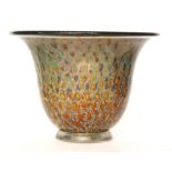 WMF (Wurttembergische Metallwarenfabrik) - An Ikora glass vase of footed flared form,