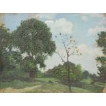 Amendment - Follower of Algernon Newton', RA (1880-1968) - 'Hampstead Heath',