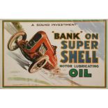 After the original by Norman Keene - A 1960s re-issue Shell 'A Sound Investment 'Bank' on Super