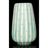 Poole Pottery - A 1950s Freeform shape 685 vase decorated in the YMT pattern,