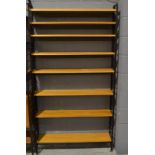 Robert Heal - Staples - A 'Ladderax' bookcase or shelving system,