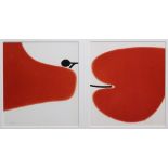 Victor Pasmore (1908-1998) - 'Untitled - diptych', etching with aquatint, pulished 1979,