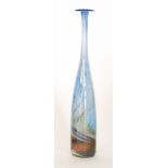 Michael Harris - Isle of Wight - A large later 20th Century Archive Aurene Attenuated Bottle glass