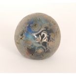 Jonathan Harris - A contemporary collectors club studio glass paperweight,