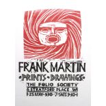 Frank Martin (1921-2005) - The Folio Society - Frank Martin prints and drawings, exhibition poster,