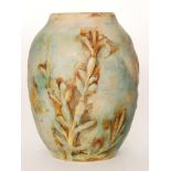 Attributed to Donald Gilbert - Bourne Denby - A 1930s/1940s Art Deco vase of swollen ovoid form