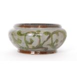 Martin Brothers - A late 19th Century small bowl or open salt decorated with an incised running