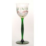 Theresienthal - An early 20th Century hock glasses,