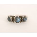 Georg Jensen - A Danish Sterling silver ring,