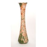 William Moorcroft - James Macintyre & Co - An early 20th Century Florian ware vase of slender