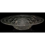 Rene Lalique - A 1930s Annecy bowl, pattern 10-398,