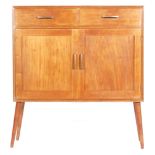 In the manner of Heppenstall - A double door sideboard of small proportions,