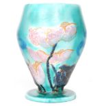 Clarice Cliff - Inspiration Lily - A shape 363 Goblet vase circa 1930 hand painted with stylised