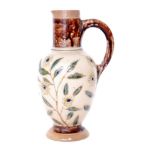 Robert Wallace Martin - Martin Brothers - A late 19th to early 20th Century stoneware footed jug