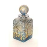 Timothy Harris - Isle of Wight - A later 20th Century Archive Golden Rain glass scent bottle of