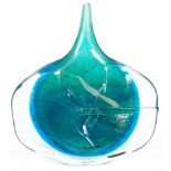 Michael Harris - Mdina - A large glass Fish vase,