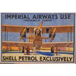 After the original by William Dacres Adams - A 1960s re-issue 'Imperial Airways Use Throughout