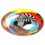 Dino Martens - Aureliano Toso - A large Italian Murano glass Oriente bowl circa 1952,