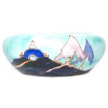 Clarice Cliff - Inspiration Caprice - A shape 55 bowl circa 1930 hand painted with a stylised