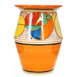 Clarice Cliff - Melon - A shape 342 vase circa 1930,