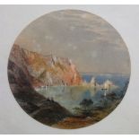 CHARLES FREDERICK BUCKLEY (1812-1869) - 'Amstey's Cove near Torquay, Devon',