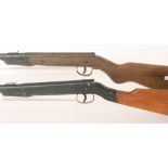 A Daisey No 102 model 36 air rifle, a Diana model 15,