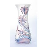 A Moorcroft Pottery Collectors Club vase decorated in the Daisy pattern designed by Sally Tuffin,