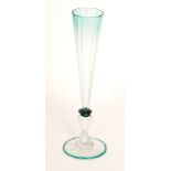 A 1930s Elizabeth Graydon-Stannus Graystan glass vase,