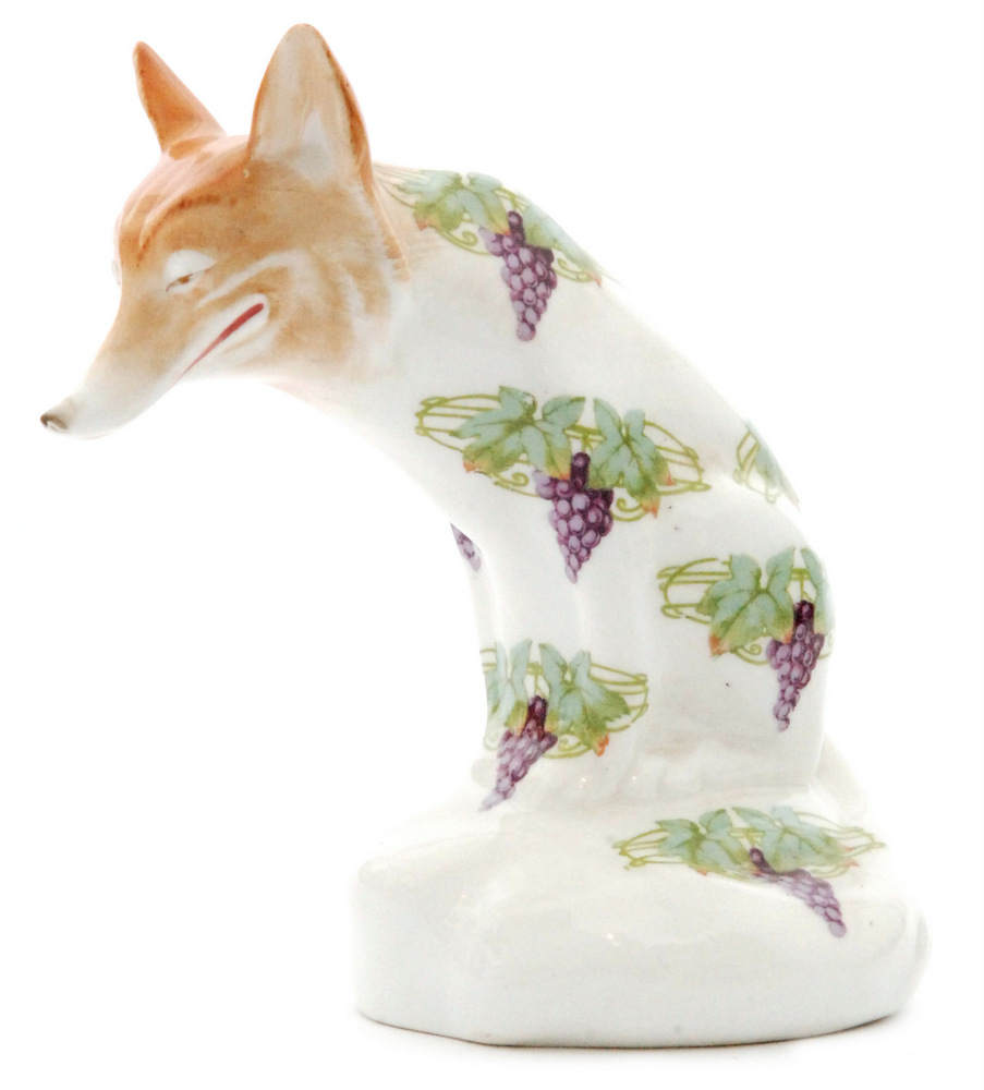 An early 20th Century Royal Doulton model of a seated fox with a wide grinning face, - Image 2 of 8