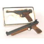 An American classic .177 under lever pump action air pistol, a similar Hy-Score .