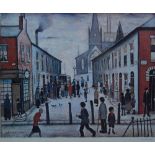 LAURENCE STEPHEN LOWRY, RBA, RA (1887-1976) - The Fever Van, photographic reproduction,