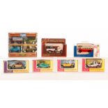 Various Lesney Matchbox models of Yesteryear, Y1 to Y16 and various later boxed models LIedo,