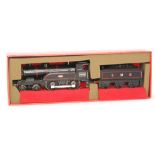 An Ace train London- A 4-4-0 O gauge LMS locomotive and tender 2006 in black livery,