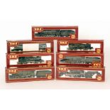 An Airfix GMR 00 gauge 4-6-0 Royal Scot Fusilier's LMS locomotive and tender 6103,