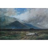 EDMUND MORISON WIMPERIS (1835-1900) - Ben Nevis, watercolour, signed with initials and dated '99,