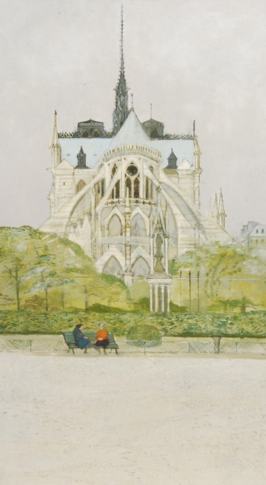 RICHARD BEER (1928 - 2017) -'Notre Dame