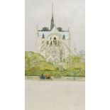 RICHARD BEER (1928 - 2017) -'Notre Dame