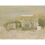 RICHARD BEER (1928 - 2017) - 'Beach Hut'