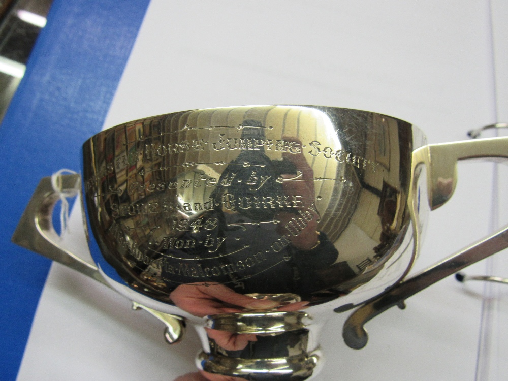 Five varied two handled silver Trophy Cups, various sizes, mostly Dublin c. - Image 24 of 24