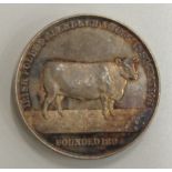 Medal: Queens Co. Agricultural Show 1898, Silver Medal won by Mr. A.J.