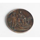 Medal: A " Gowran Farming Society," bronze medal by T.