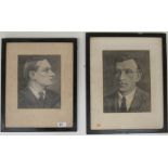 Leo Broe, 1934 Republican Portraits: Padraig Pearse and Rory O'Connor,