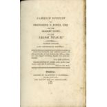 [Croker (J.W.)] Familiar Epistles to Frederick E. Jones on the Present State of the Irish Stage, sm.