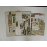 Postcards: Mixed Collection, Greetings, Irish Life, coloured and caricature, markets, traders etc.