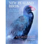 Ching (Raymond) New Zealand Birds An Artist's Field Studies, folio Auckland 1986, & another lg.
