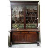 A William IV period mahogany Library Bookcase,