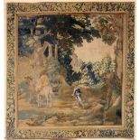 A late 17th Century / early 18th Century Aubusson Tapestry,