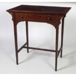 An attractive 19th Century mahogany Side Table,