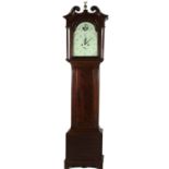 A 19th Century Grandfather Clock,