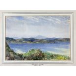 Mildred Anne Butler, RWS FRSA RUA (1858 - 1941) Watercolour, "Irish Coastal Scene,